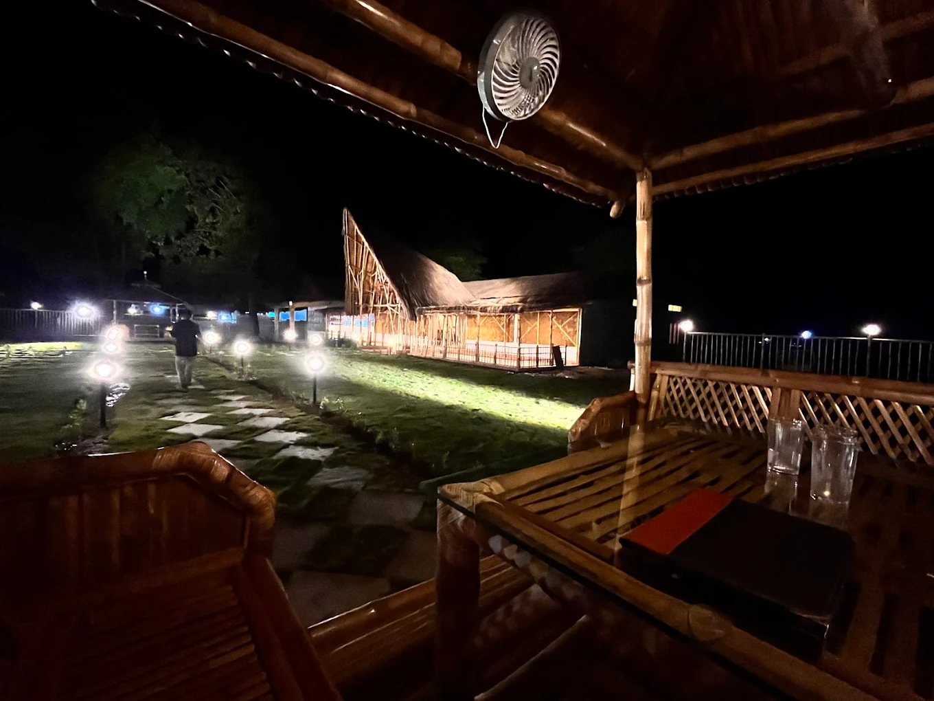 Clean washrooms and ample parking at Fagun